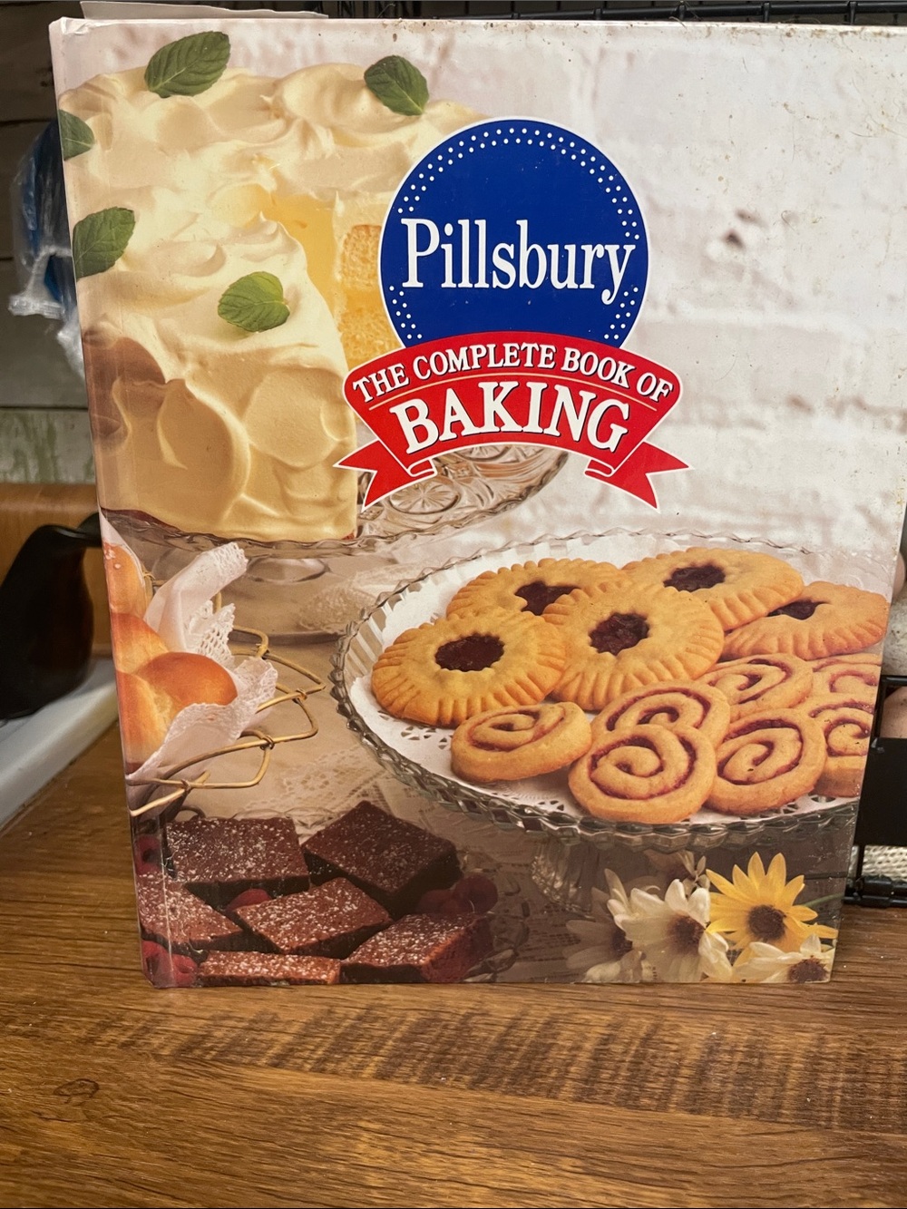 The Complete Book of Baking (Cream, Blue, Red)